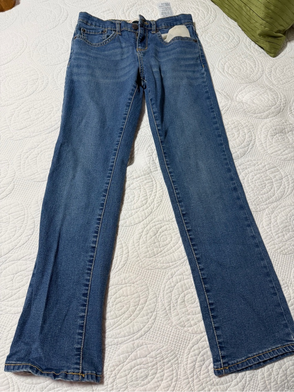 Levi's Kids Blue Straight-Leg Denim Jeans